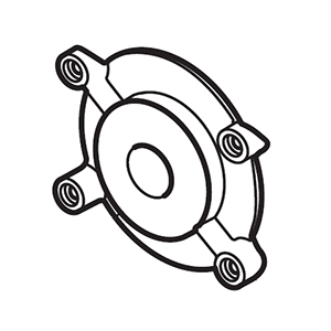 Makita TC00000080 Bottle Opener Back Cover Bl