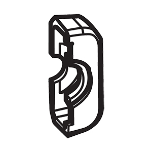 Makita TD00000075 Shaft Cover L