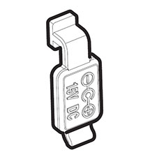 Makita TE00000071 Rubber Cap, DCF300