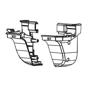 Makita TE00000575 Battery Housing, CF002G