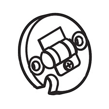 Makita TK00218012 Lens, SK209GDZ