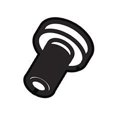 Makita TK0P2550FU Pan Hd. Screw M2.5X5, SK209GDZ