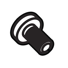 Makita TK0P2560FU Pan Hd. Screw M2.5X6, SK209GDZ