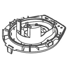 Makita W107406164 Base Plate Xc, VC4710