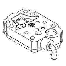 Makita WJ00059242 Pump Body Ass