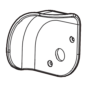 Makita WL00000037 Left Wheel Cover