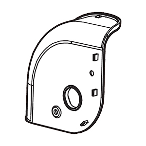 Makita WL00000038 Right Wheel Cover