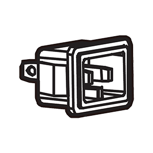 Makita WL00000048 Dc in Socket