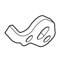 Makita ZJ00000022 Lever Throttle, EA3201S