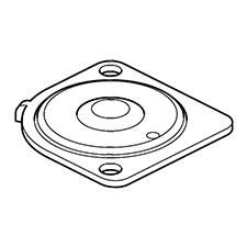 Makita ZJ00000055 Cover, Metering, EA3601F
