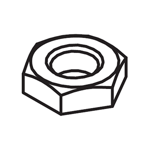 Milwaukee 05-55-0050 Hex Nut