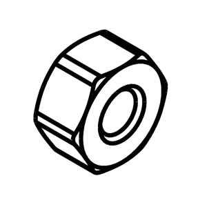 Milwaukee 05-55-0625 Hex Nut