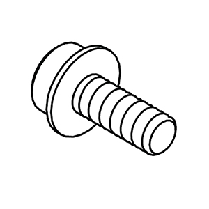 Milwaukee 05-79-0010 M4 X 10mm Hex Socket Washer Hd Scr