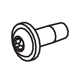 Milwaukee 05-81-0019 St SCREW,M5X13MM, Pwh T25