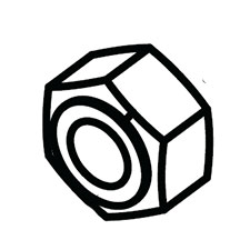 Milwaukee 05-55-0125 Nut (M6)