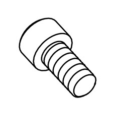 Milwaukee 05-74-0050 M8 X 16 Socket Head Cap Screw