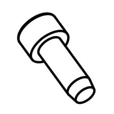 Milwaukee 05-74-0745 Bolt (M6 X 16)