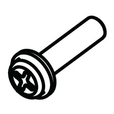 Milwaukee 05-78-0428 M4 X 16 Pan Hd. Plast. St Screw