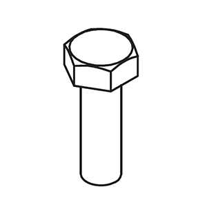 Milwaukee 06-14-0034 Hex Bolt