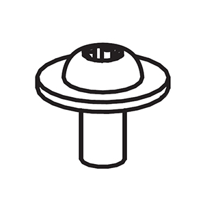 Milwaukee 06-82-0111 Sem SCREW,M5X10MM, Ph T25 Nylok