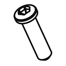 Milwaukee 06-82-0018 M4 Pan Hd. Plastite T-20 Screw