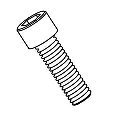 Milwaukee 06-82-0045 "3/8""-16 UNC-3A Hex Recess Screw"