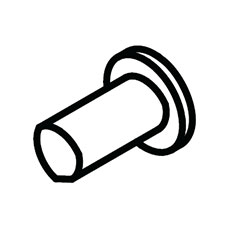 Milwaukee 06-82-1095 M4 X 8mm Pan Hd. Plast. T-20 Screw