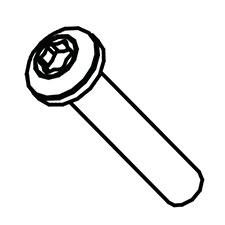 Milwaukee 06-82-2365 "1/4-20 X 1-5/16"" Pan Hd. T-30 Screw"