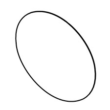 Milwaukee 10-20-7305 Round Lower Guard Label