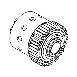 Milwaukee 14-08-0010 Clutch Hub Assembly