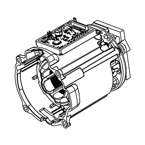 Milwaukee 14-20-0183 Electronics Assembly