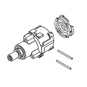 Milwaukee 14-30-1015 Gear Case Assy