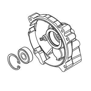 Milwaukee 14-30-3001 Gear Case Assy W/ Needle Bearing