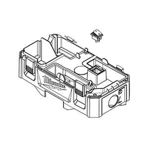 Milwaukee 14-38-0012 Middle Housing Assy