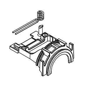 Milwaukee 14-46-0100 Selector Fork Assy