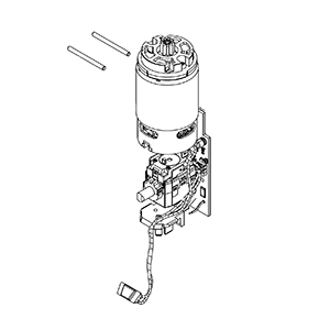 Milwaukee 14-50-1055 Motor/pcba Assy