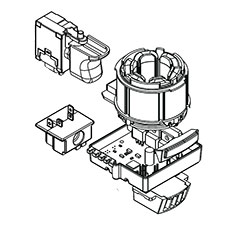 Milwaukee 14-20-2712 Electronics Assembly