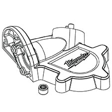 Milwaukee 14-30-0050 Top Gearcase Assembly