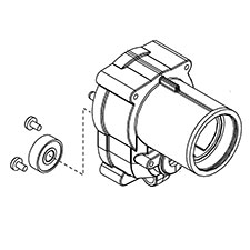 Milwaukee 14-30-0066 Front Gearcase Assembly