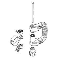 Milwaukee 14-46-0295 Handle Service Kit