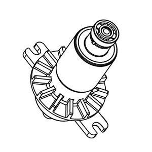 Milwaukee 16-01-1015 Rotor Assembly