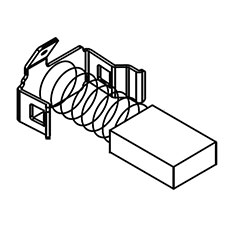 Milwaukee 22-18-0020 Brush Spring Assembly