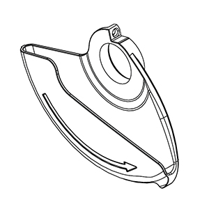 Milwaukee 28-41-0021 Lower Guard