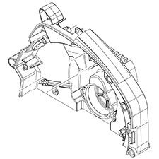 Milwaukee 28-14-0016 Gear Case Die Cast Mg-alloy