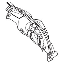 Milwaukee 28-14-0110 Gearcase Upr Gd Mach