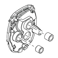 Milwaukee 28-14-5376 Diaphragm ASSEMBLY/5375-20