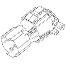 Milwaukee 28-50-0575 Motor Housing