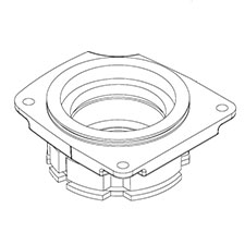 Milwaukee 28-53-0400 Lower Gearcase Hub