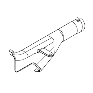 Milwaukee 31-15-0019 Dust Chute, Right