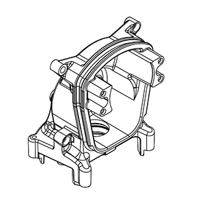 Milwaukee 31-15-3100 CRANKCASE/2605-20
